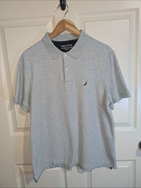Nautica Light Gray Polo